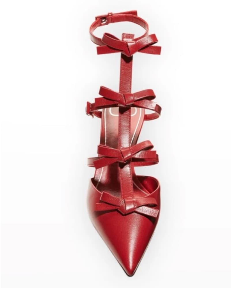 Valentino French Bow kitten heel - Image 2