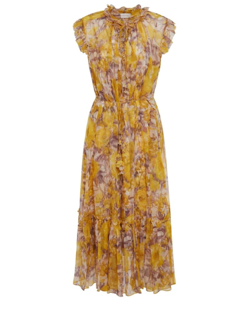 Zimmermann High Tide Flutter Dress - Image 1