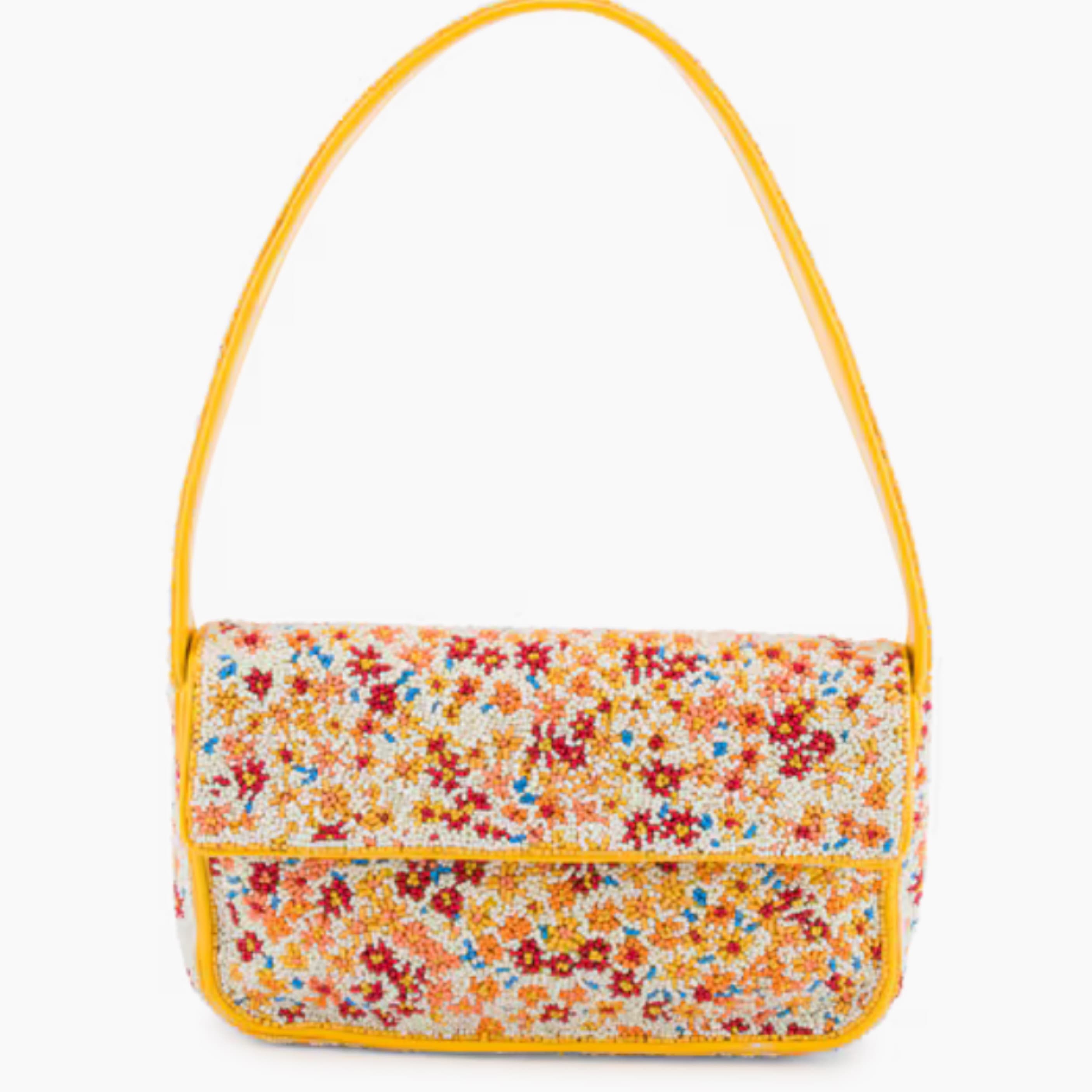 STAUD TOMMY BEADED SHOULDER BAG - Image 1