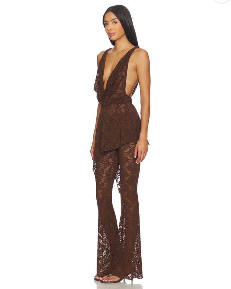 Colson Pant Set In Brown - Image 3