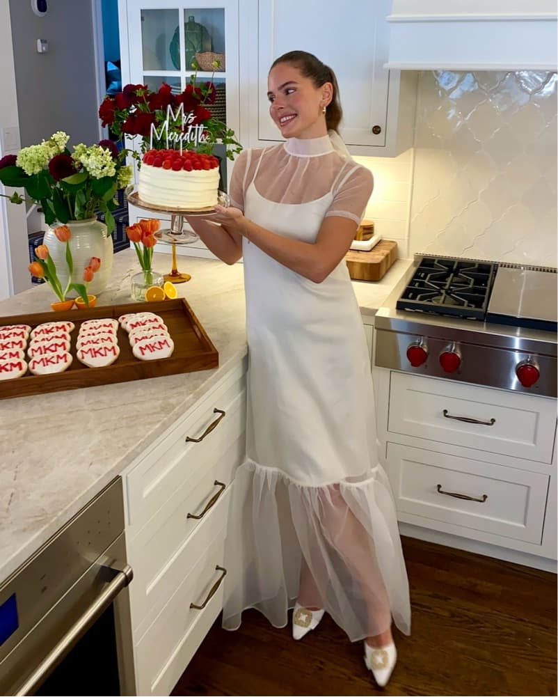Staud CALLUNA DRESS WHITE - Image 1