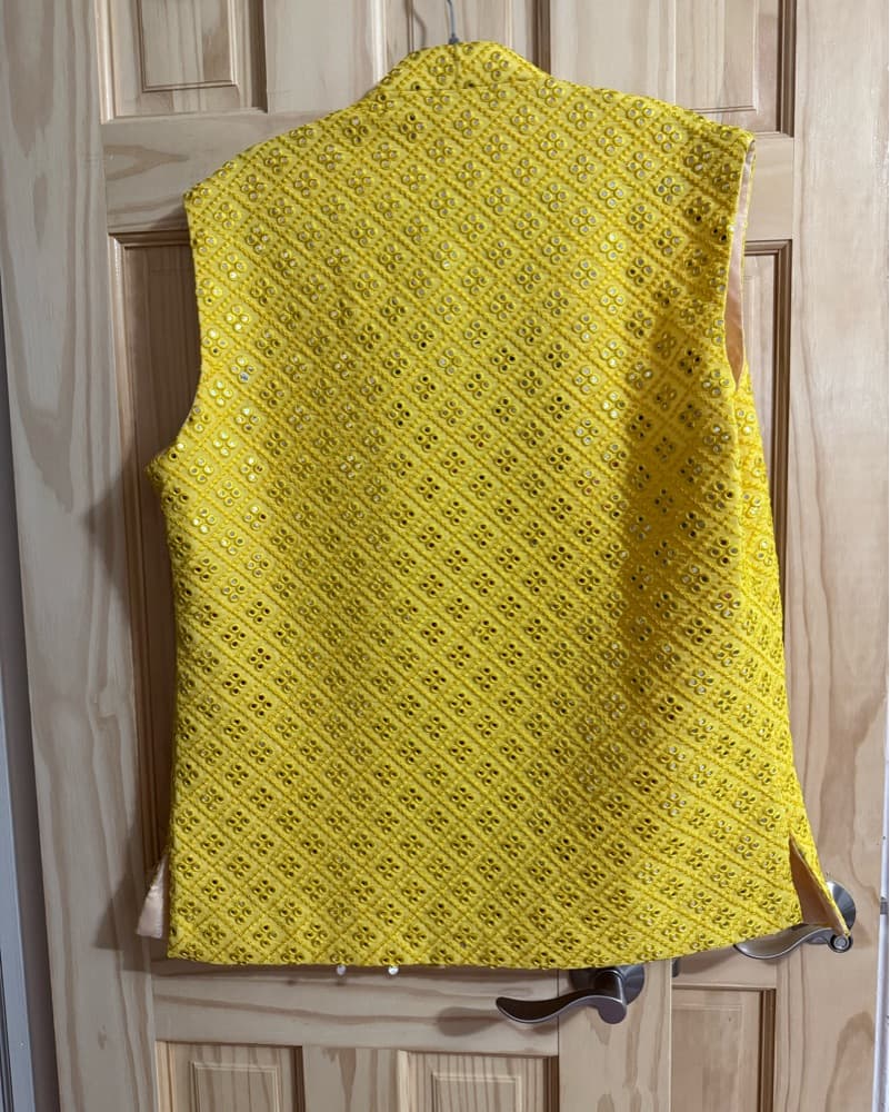 MEN - Glamorous Sequin Embellished Vest - Image 2