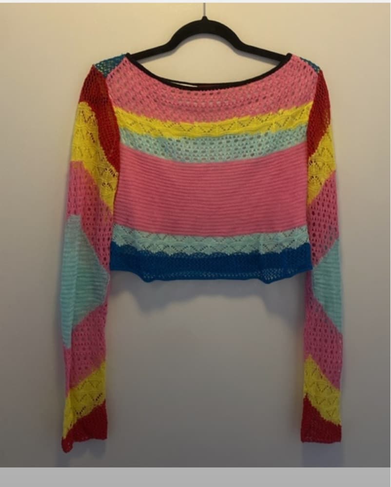 Staud Cropped Sweater - Image 2