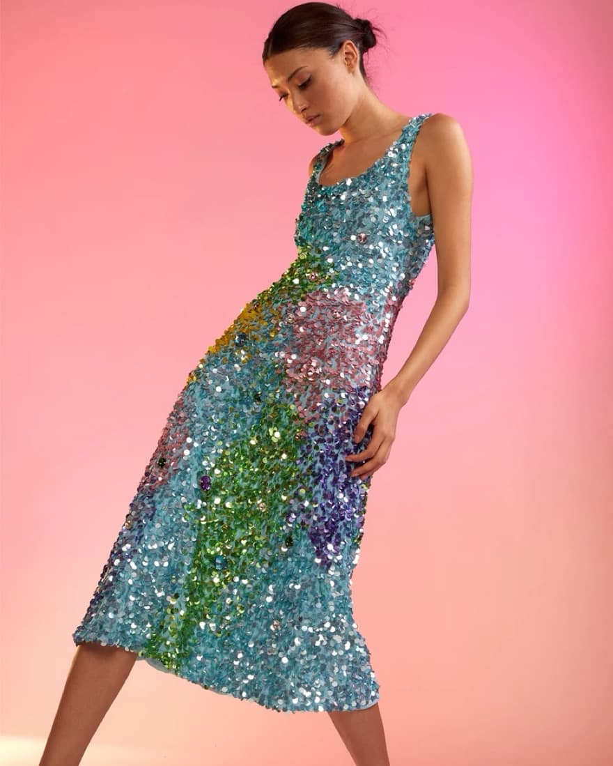 Cynthia Rowley Prism Dress - Image 1
