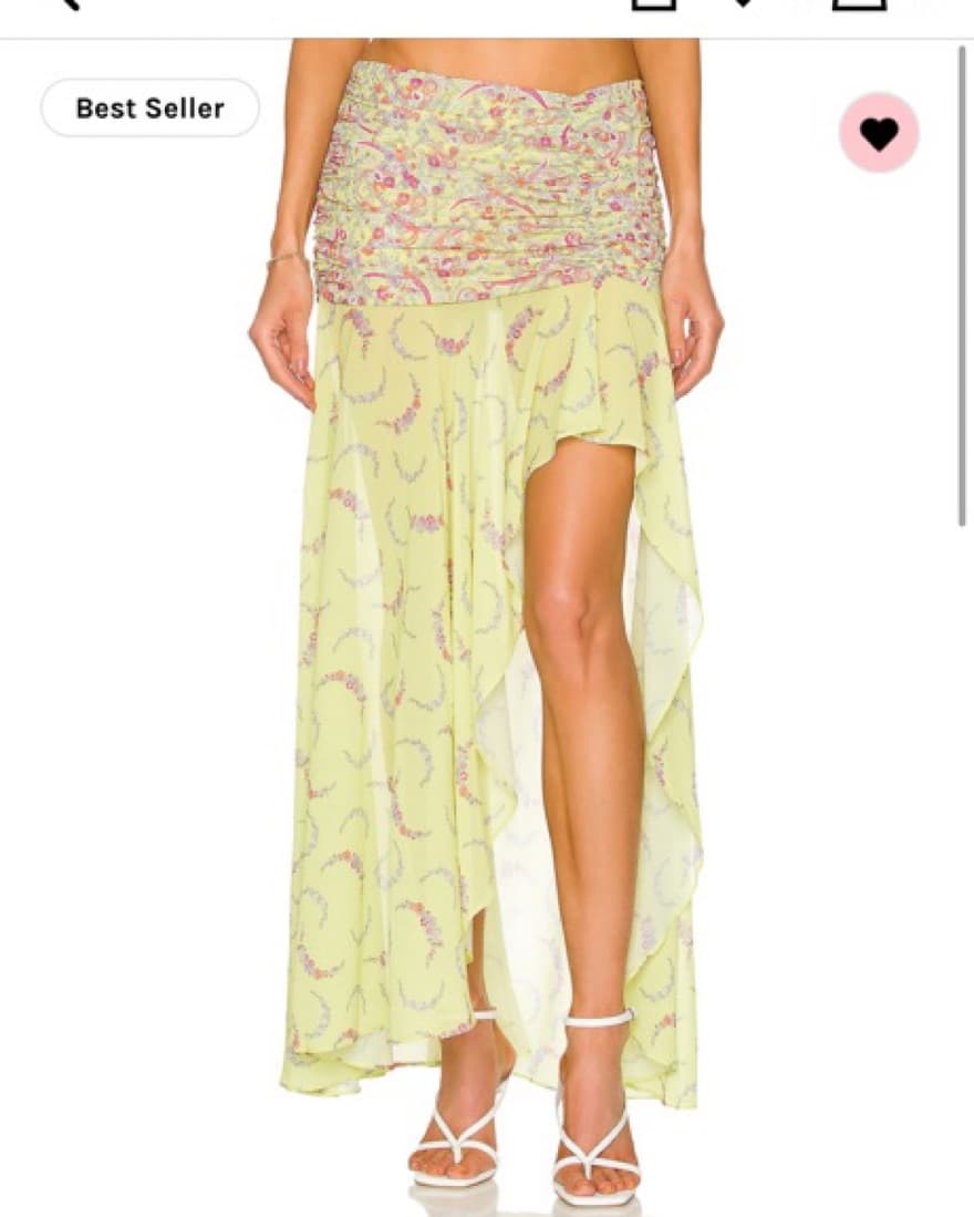 Majorelle Maxi Skirt - Image 2