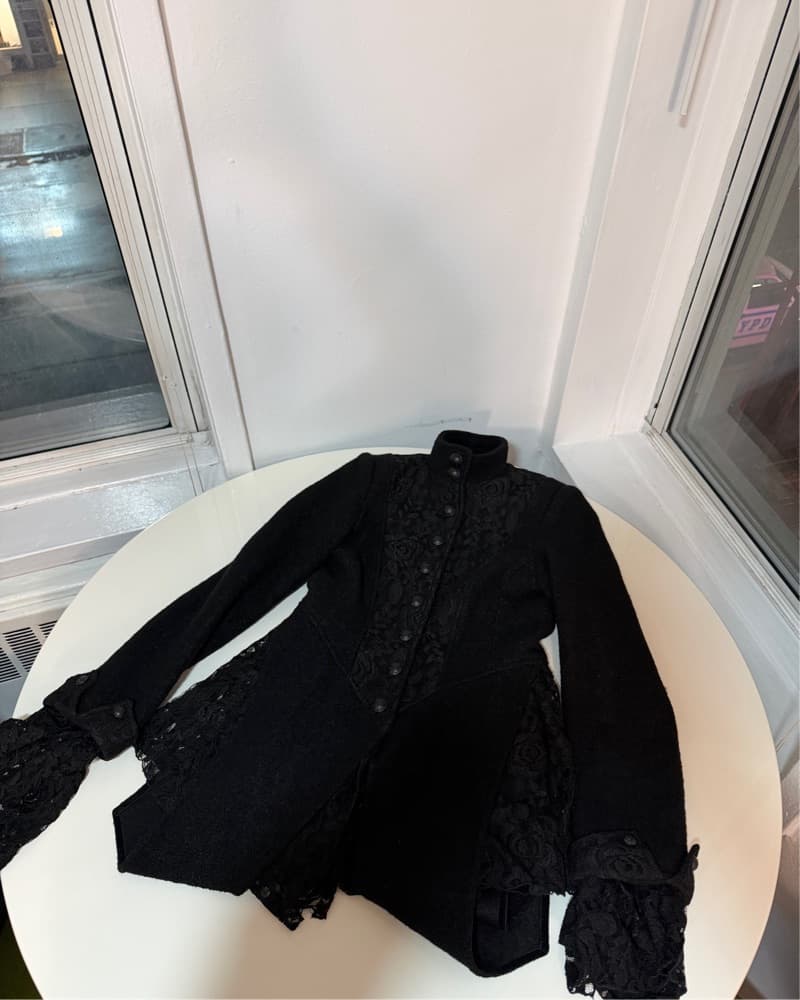 Vintage Gothic Military Style Blazer  - Image 6