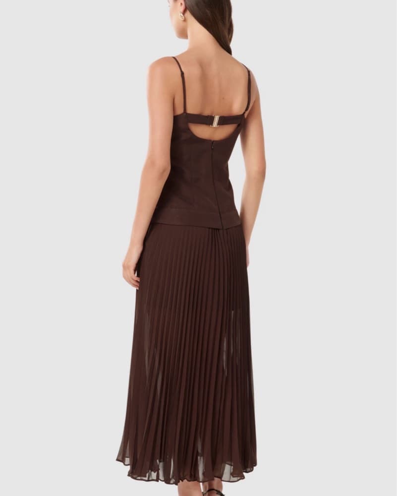 Forever New Pleated Maxi Dress - Image 2
