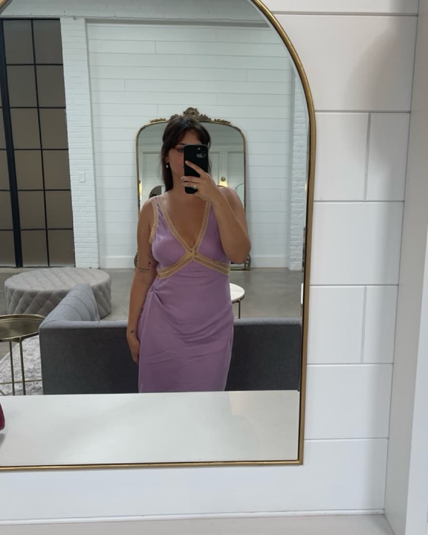 Meet Me On The Dance Floor Bias Cut Midi - Image 2