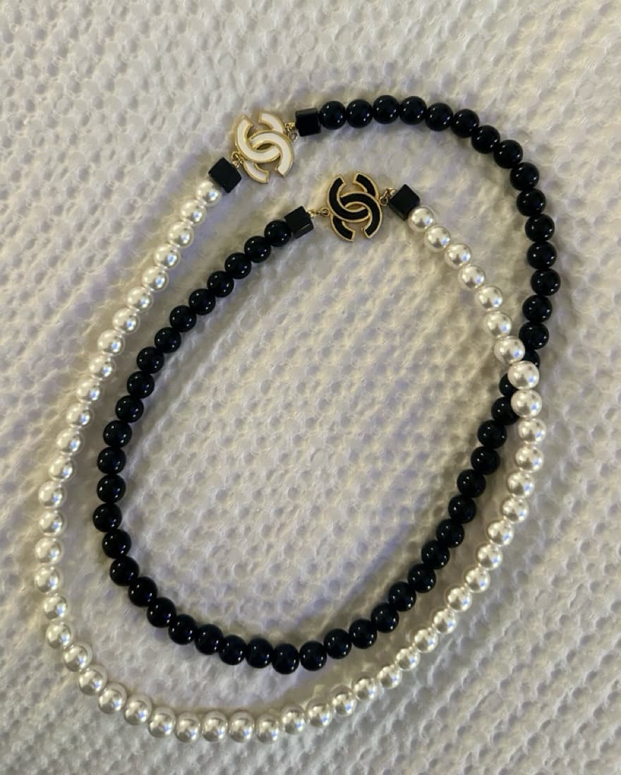 Vintage Chanel Pearl Necklace - Image 2