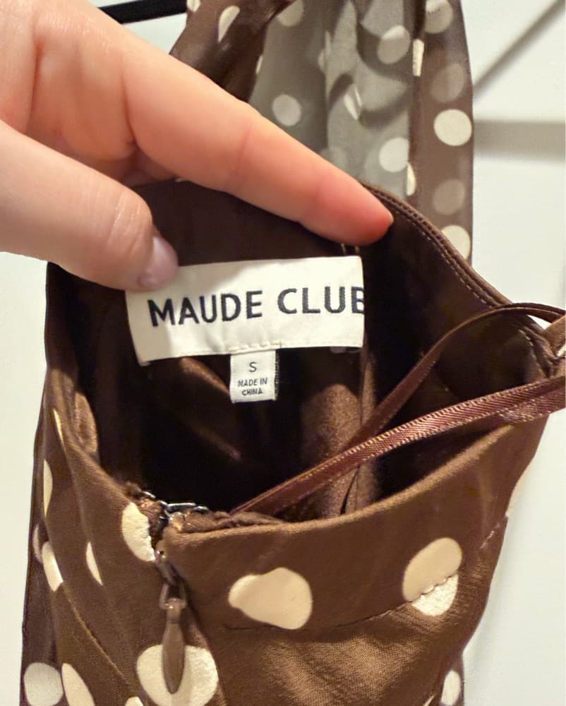 Maude Club Polka Dot Dress - Image 3