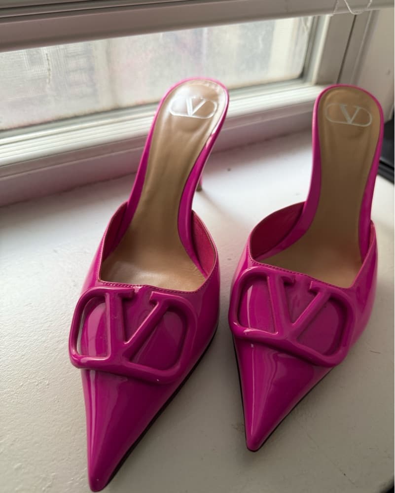 Pink valentino Mules - Image 1