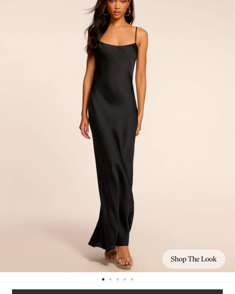 Elegant Satin Gown - Image 1