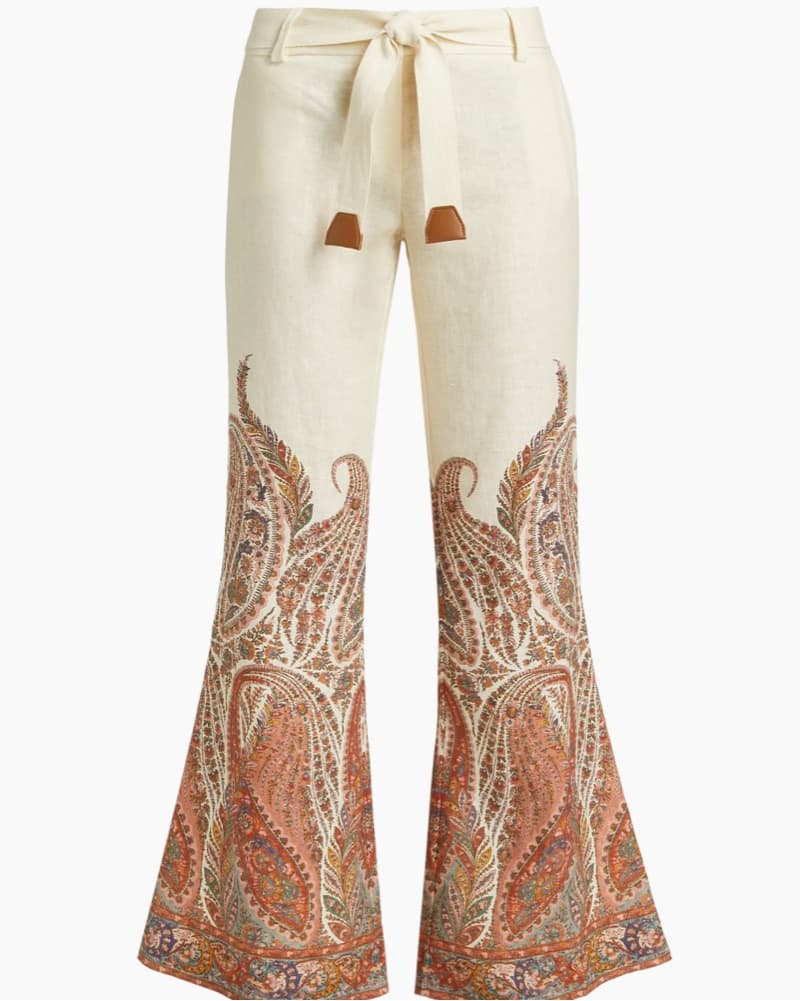 Zimmerman Cream Paisley Pant - Image 2