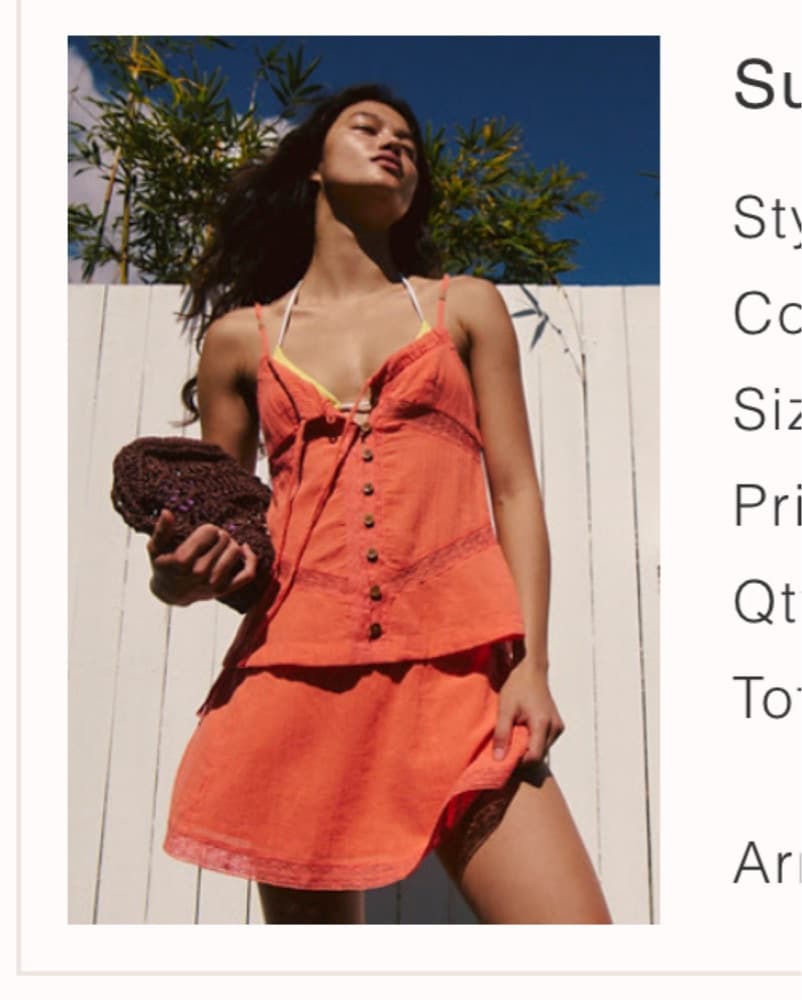 Free People Skirt Set - Image 2