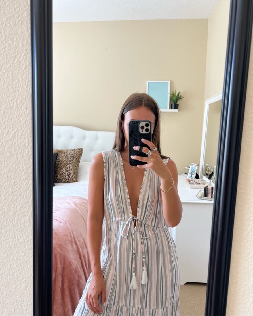 Pastel Beach Maxi Dress - Image 2