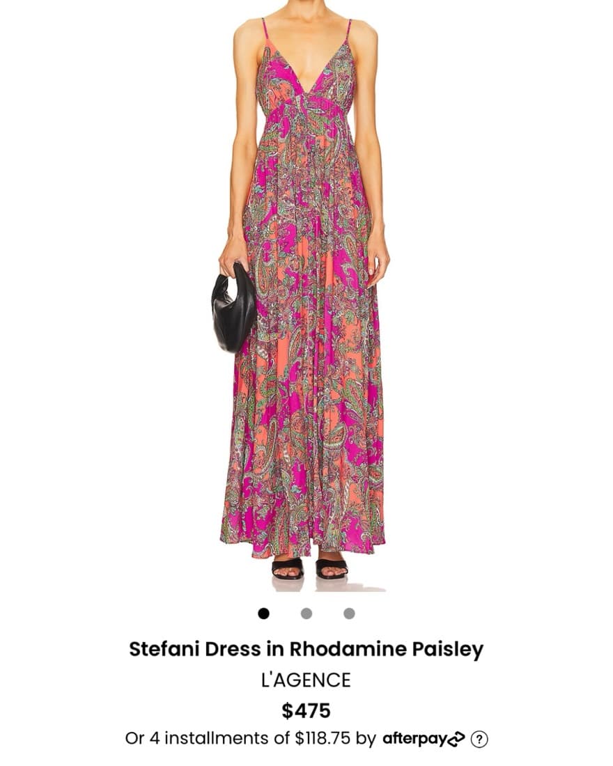 L’AGENCE Stefani Dress — Maxi Dress - Image 2