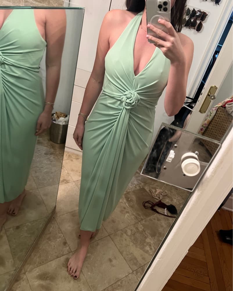 Cinq A Sept Halter Dress - Image 1