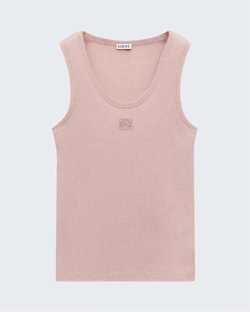 Anagram tank top in silk - Image 1
