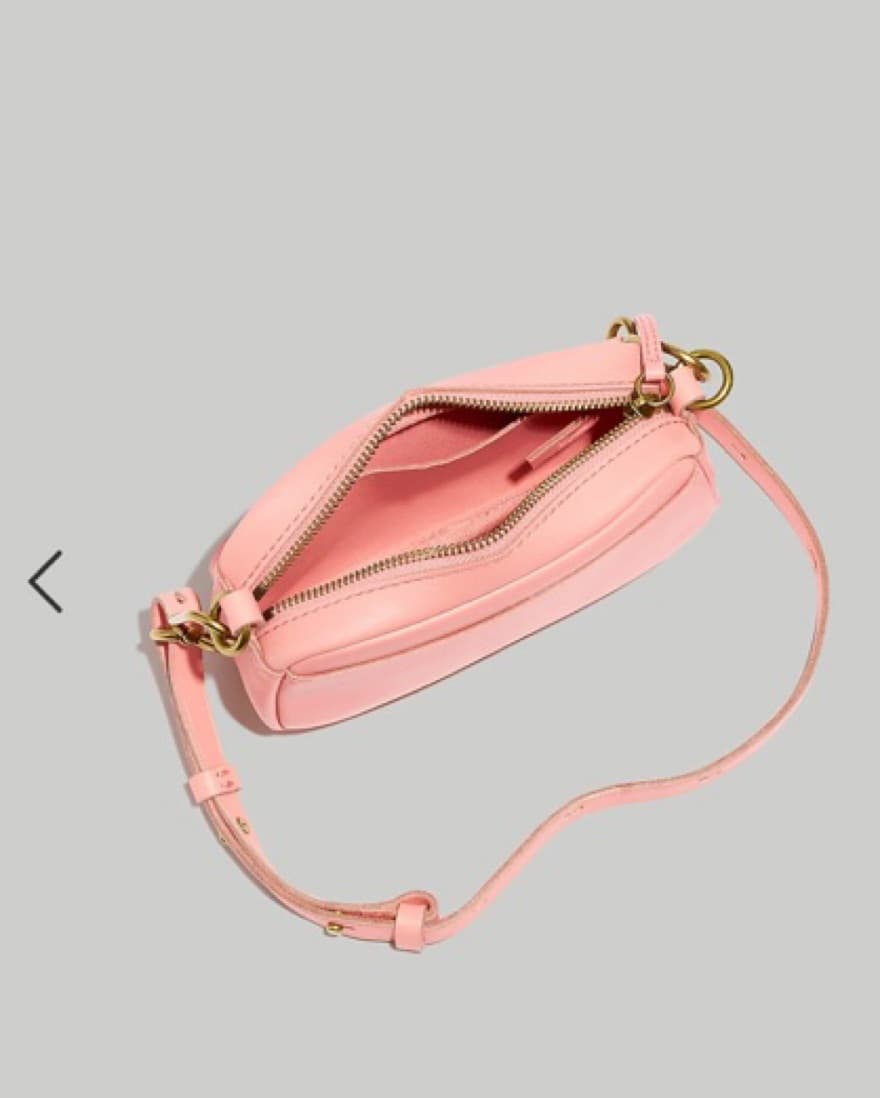 Madewell Barbie Pink Leather Bag - Image 2