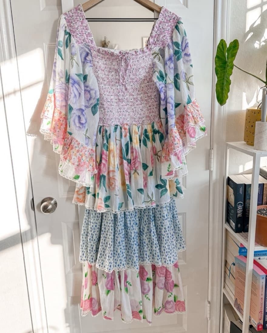 Fillyboo Cascading Flower-Centric Maxi  - Image 3