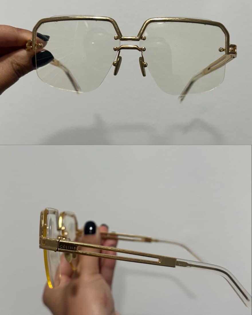 Celine Clear Glasses - Image 2