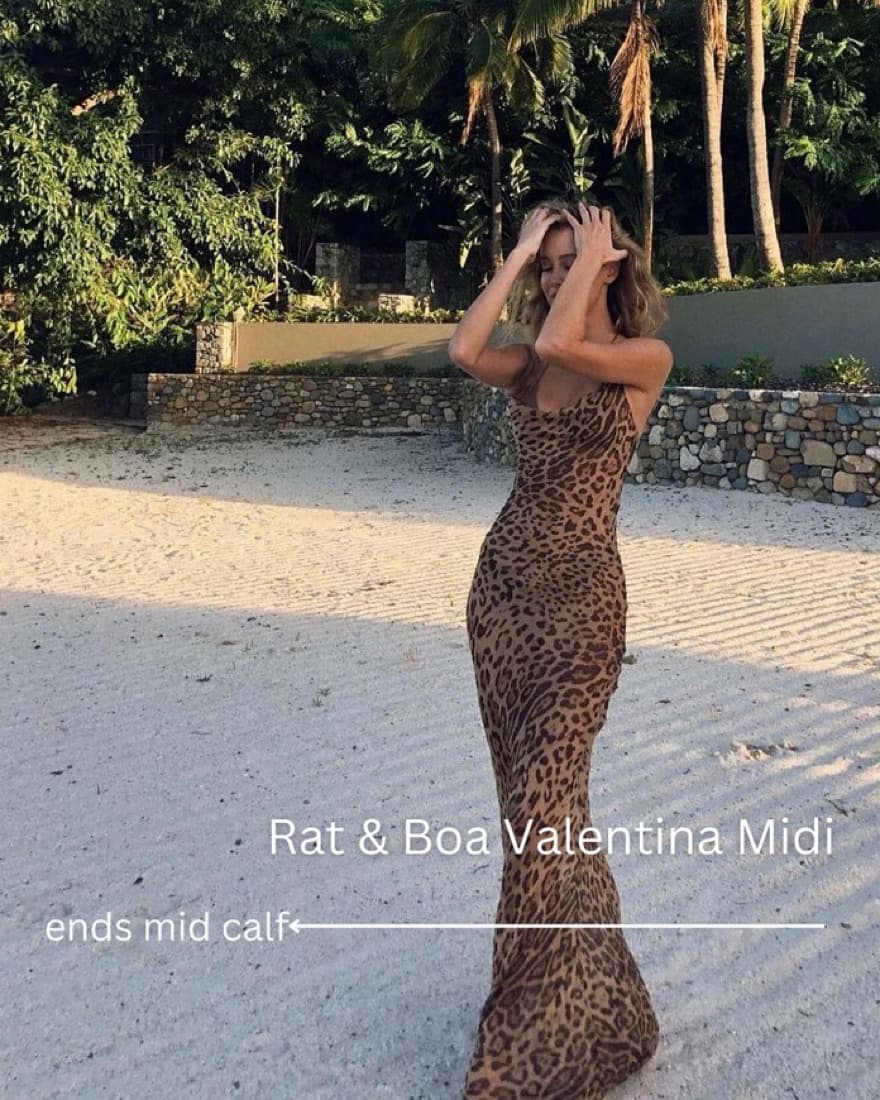 Rat & Boa Valentina MIDI  - Image 1