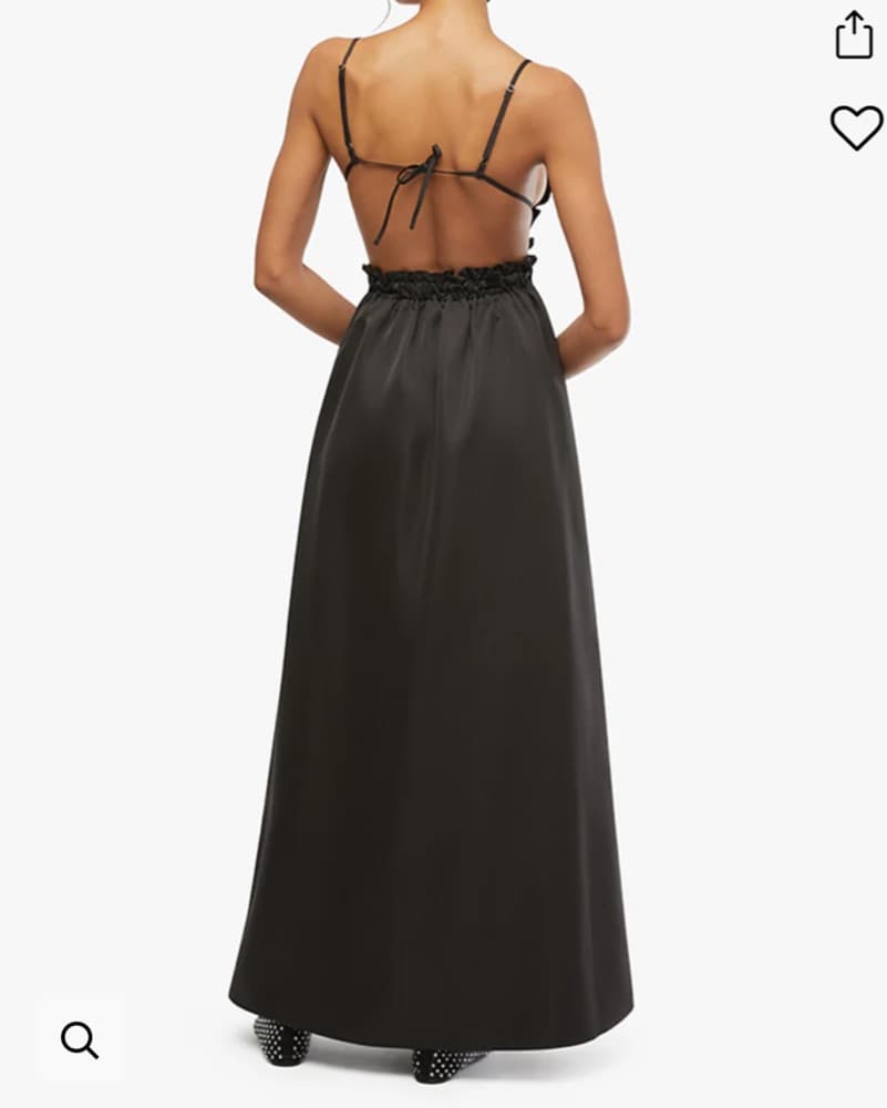 We Wore What Ruffle Bib Maxi Dress - Image 6