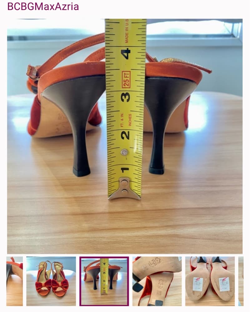 VINTAGE DESIGNER HEELS - Image 4