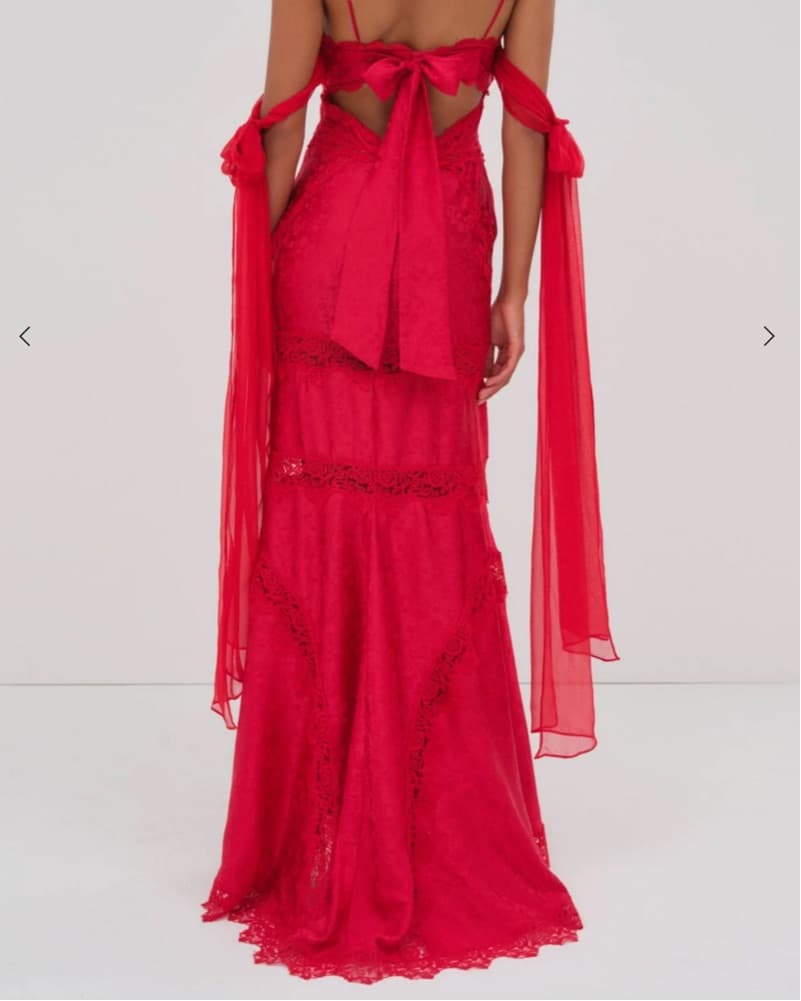 For Love And Lemons Rita Lace Gown - Image 4