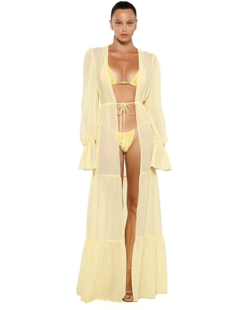 Bananhot Yellow Coverup - Image 3