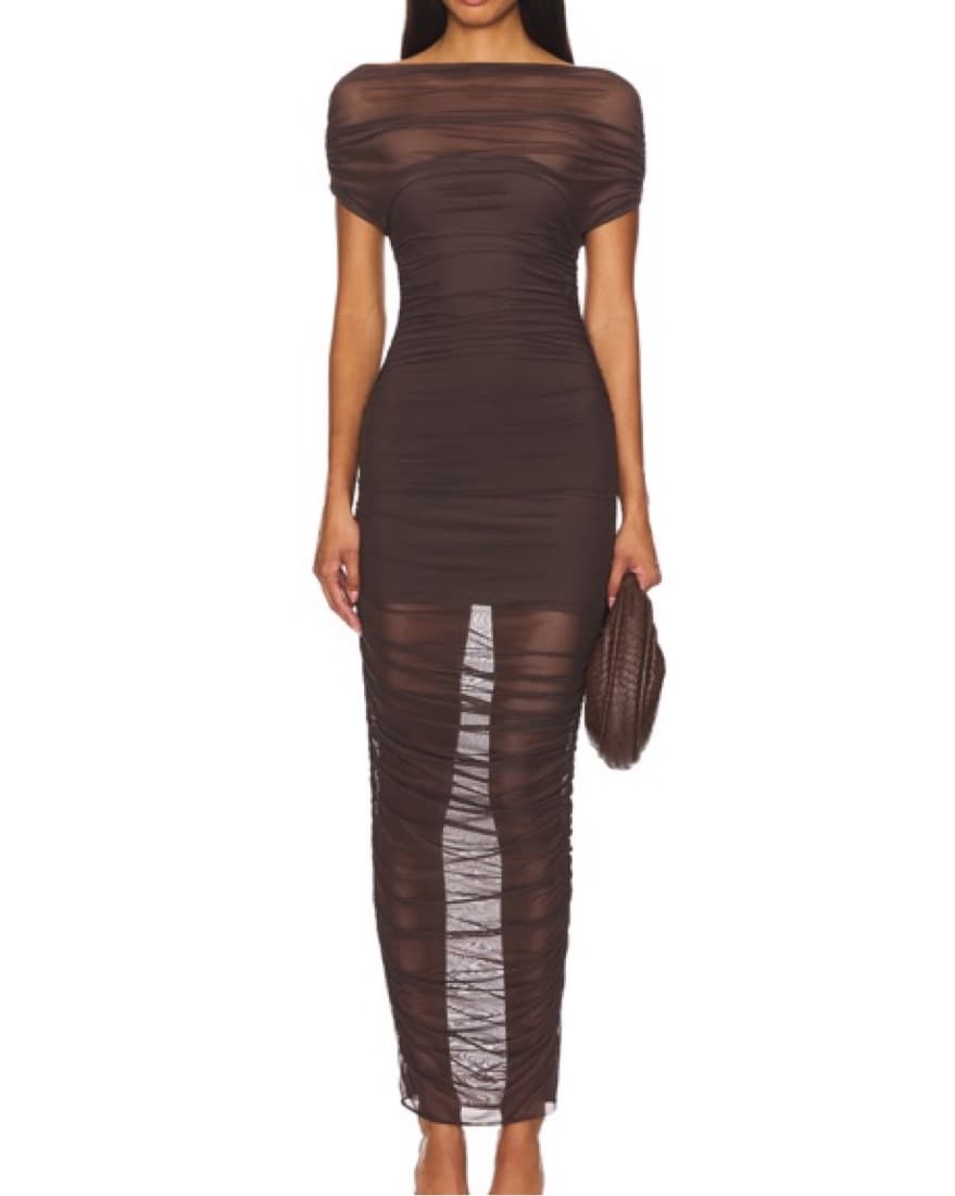 SEROYA Noel Mesh Dress - Image 1
