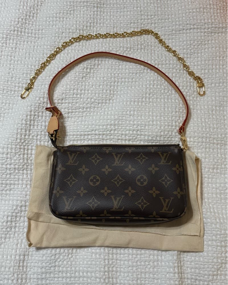 LV Monogram Pochette Bag - Image 1