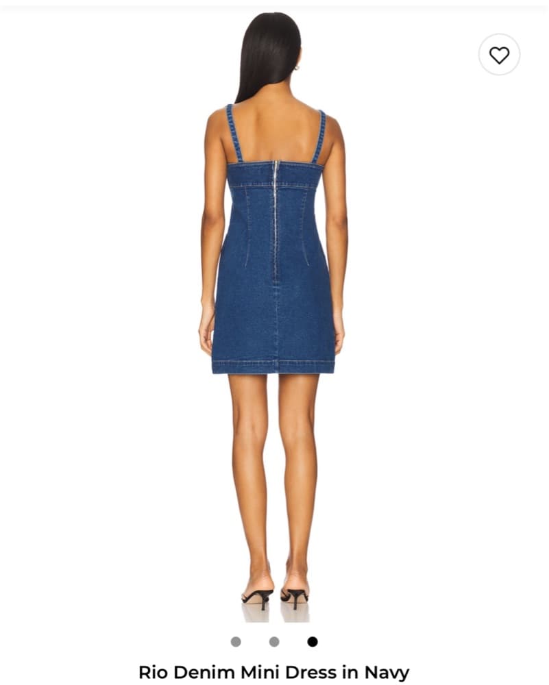 Karina Grimaldi  Denim Dress  - Image 1