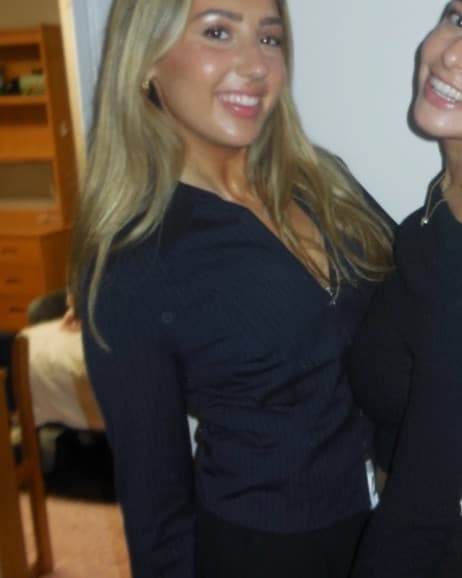 Navy Pinstripe Shirt with Zipper - Image 4