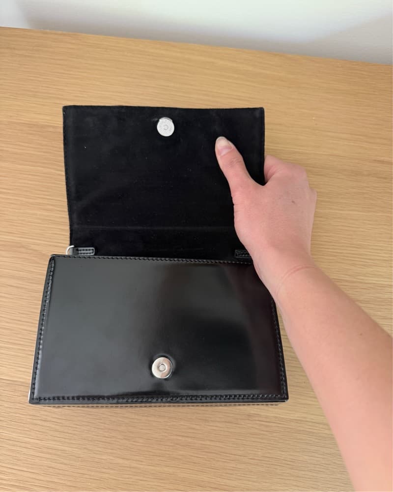 Staud Black Leather Bag - Image 4