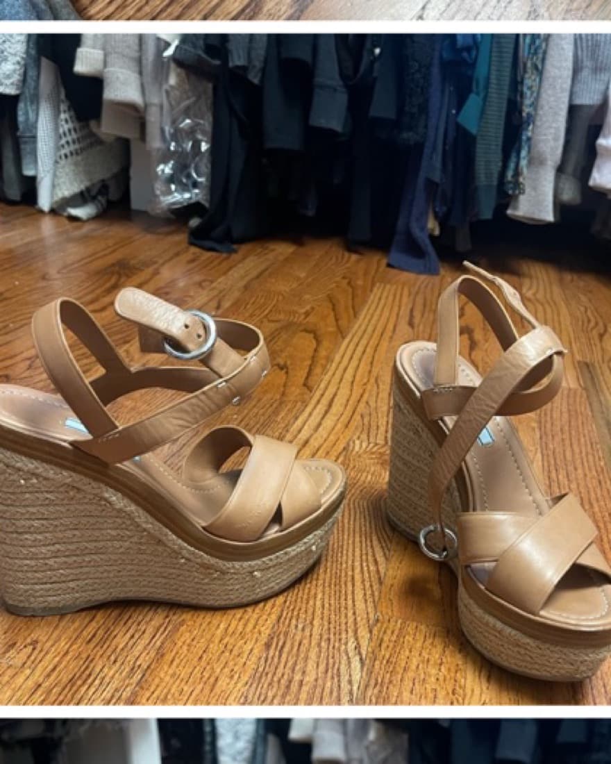 Prada Wedge Sandal - Image 5