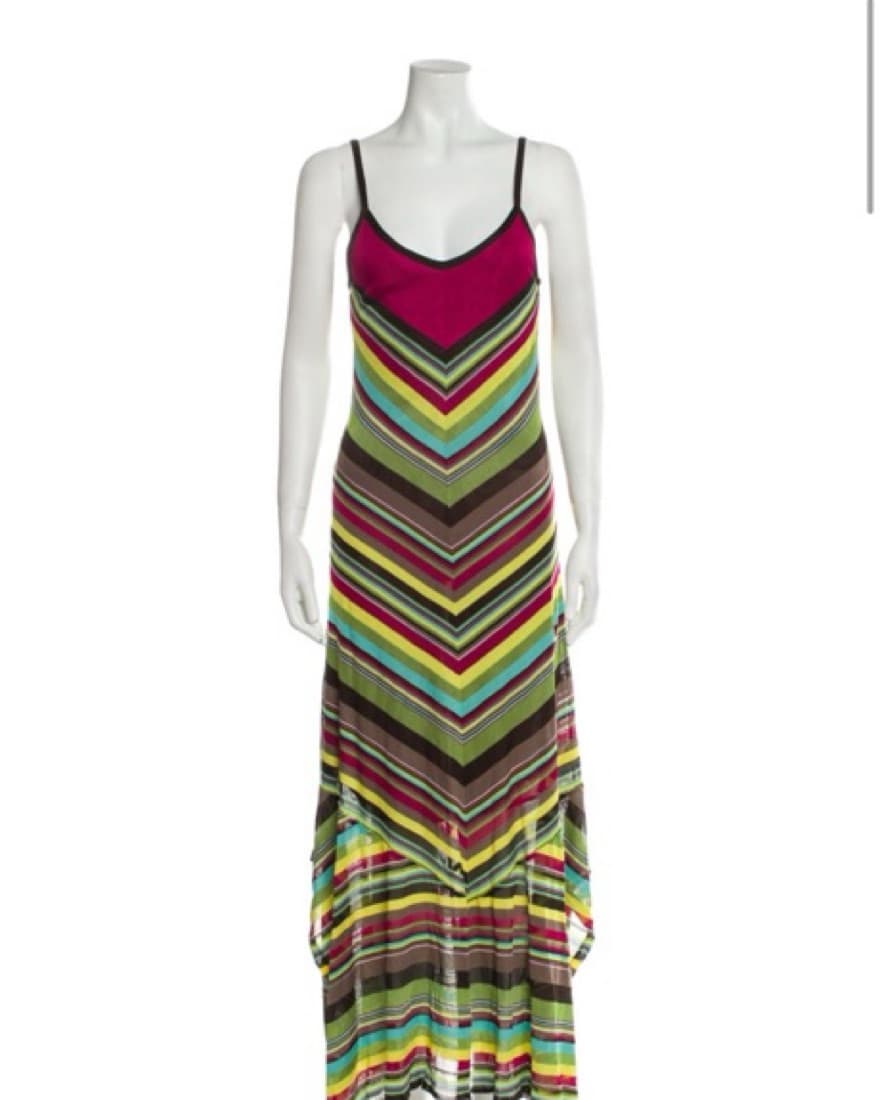 Missoni Striped Maxi Dress - Image 3