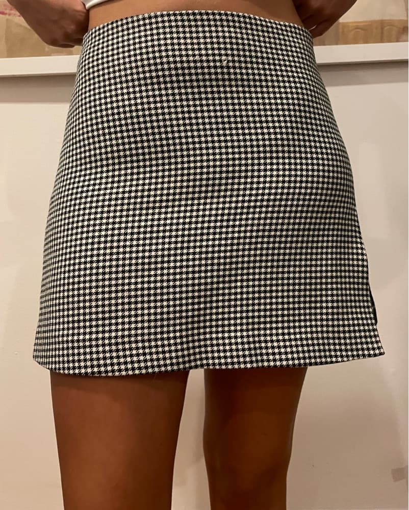 Alice And Olivia Plaid Skirt  - Image 2