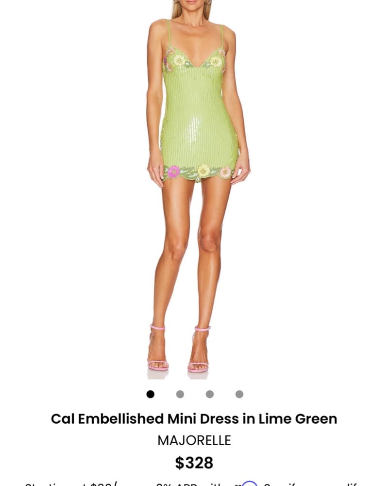 Shimmering Sequin Dress and Glam Embellished Dress - Image 1