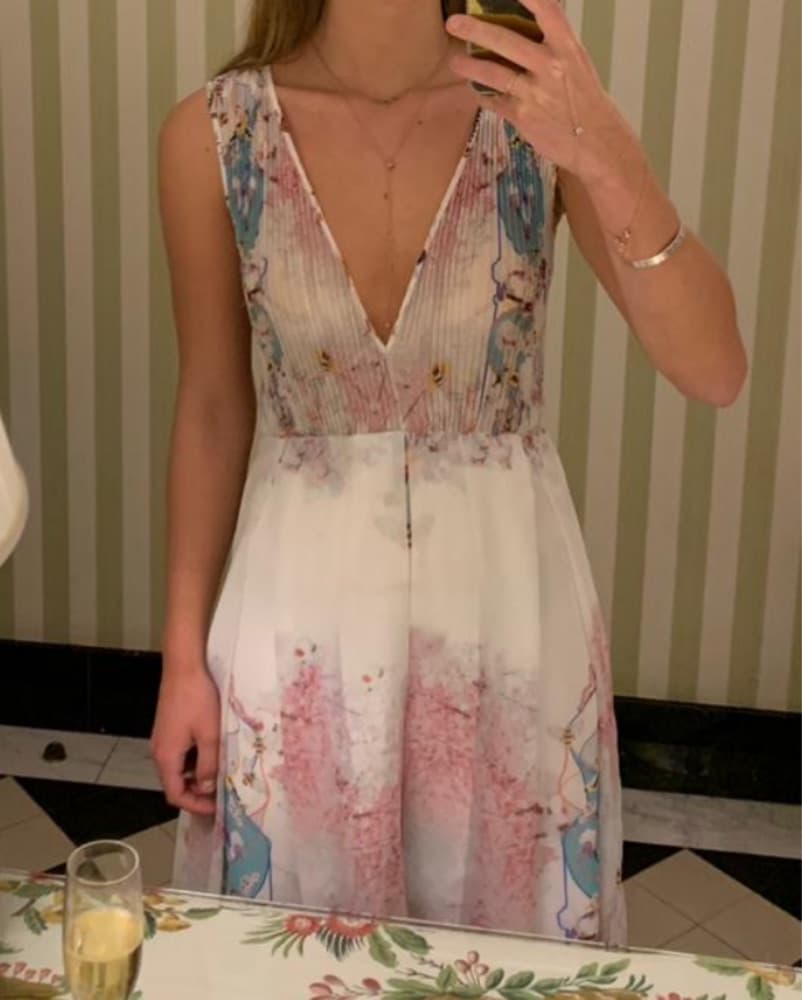 Unique Italian Designer Cocktail Dress - Image 2