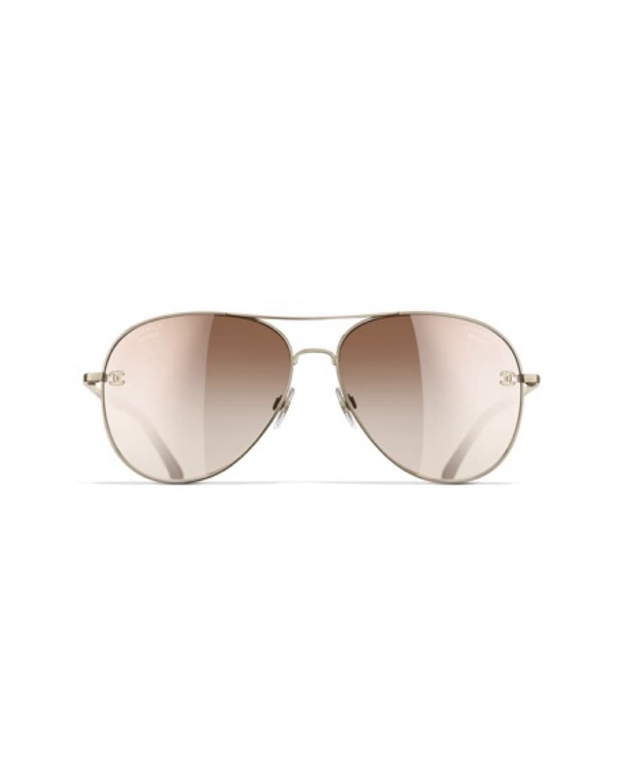 Chanel Aviator Sunglasses - Image 4