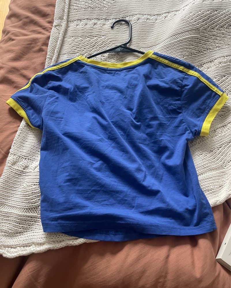 Curacao Blue Baby Tee - Image 2