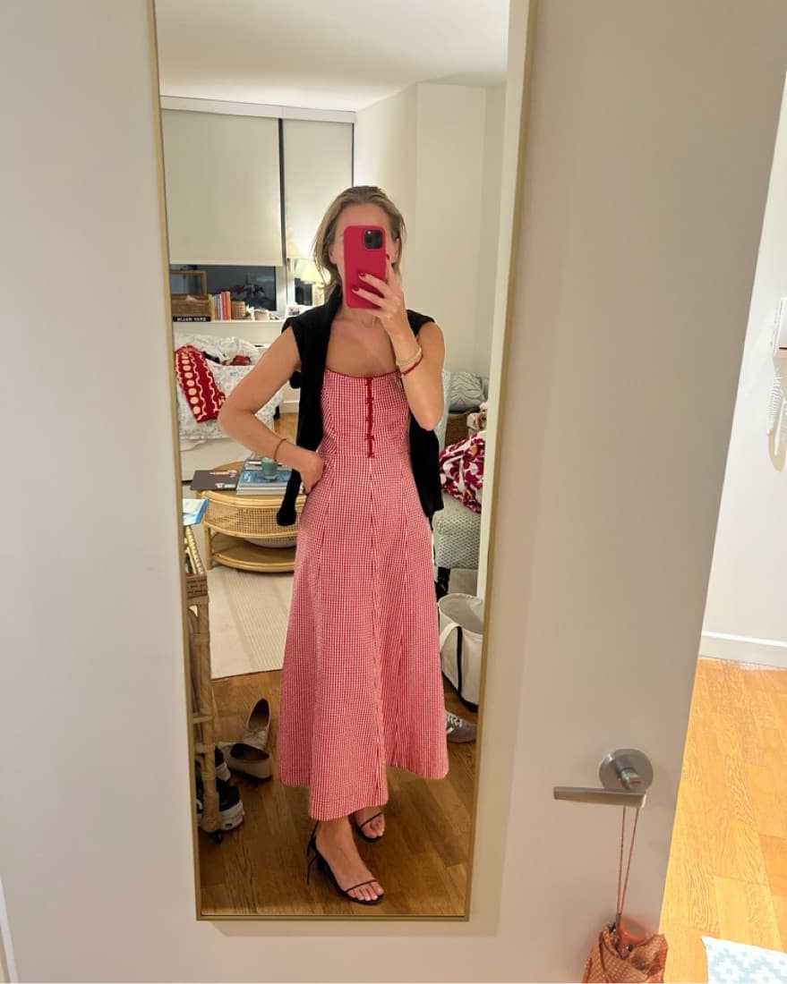 Doen Gingham Dress Size XS - Image 2