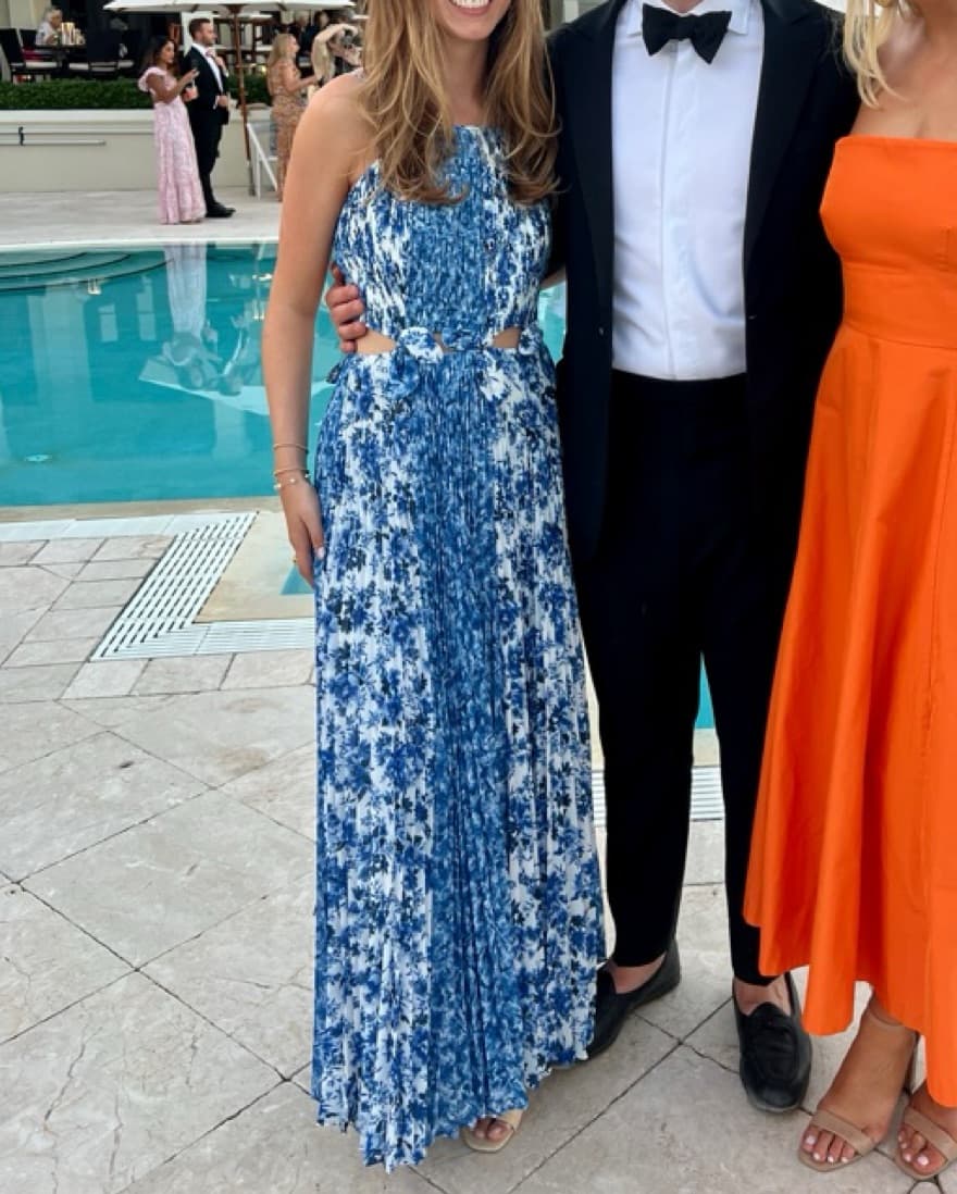 Blue AMUR Gown - Image 1