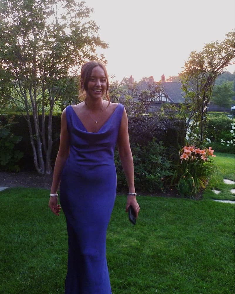 Norma Kamali Deep V Gown  - Image 3