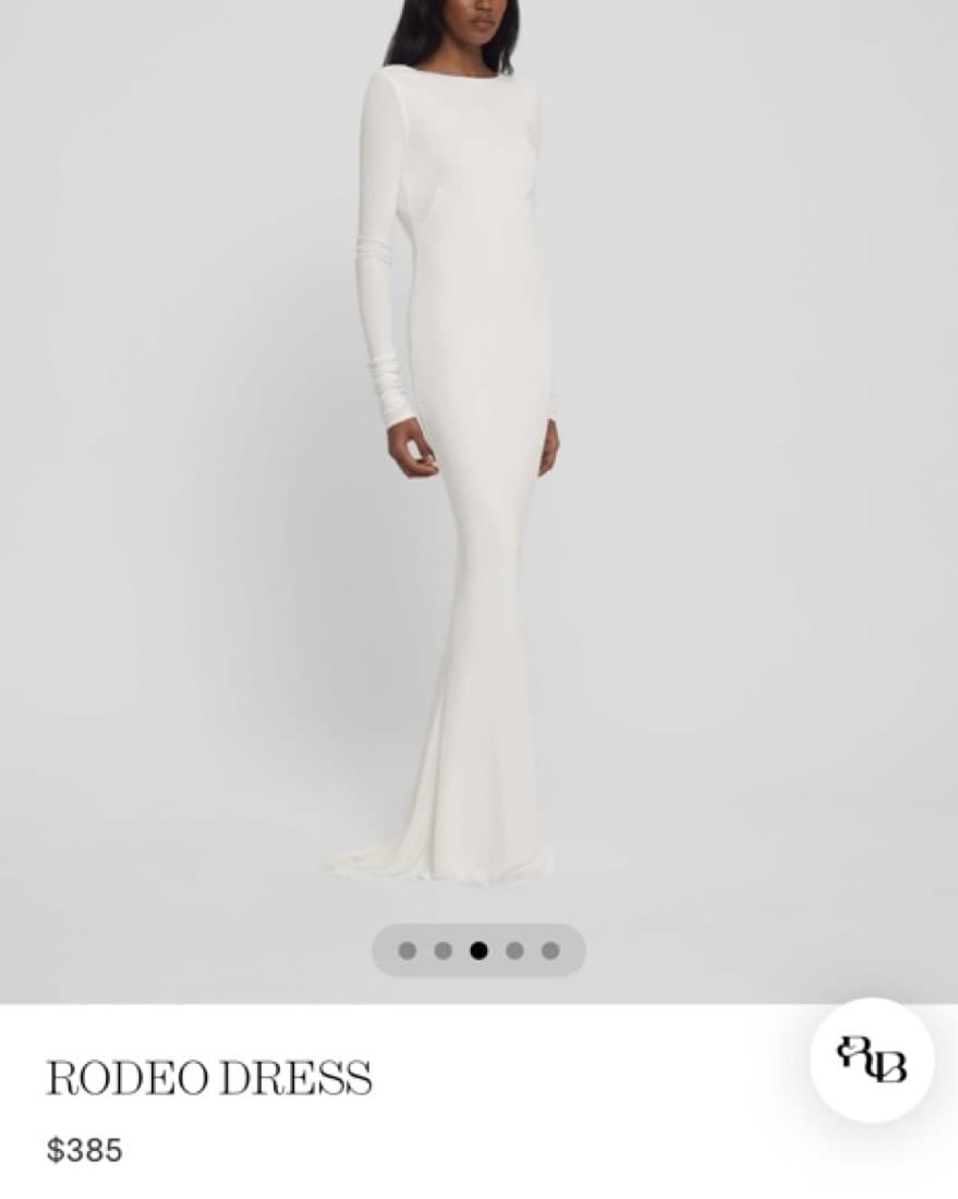 RAT AND BOA WHITE RODEO MAXI DRESS - Image 4