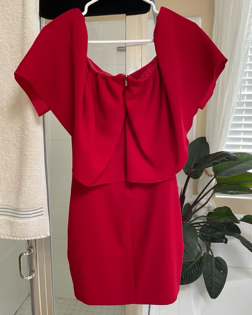 Beautiful Red Mini Dress  - Image 2