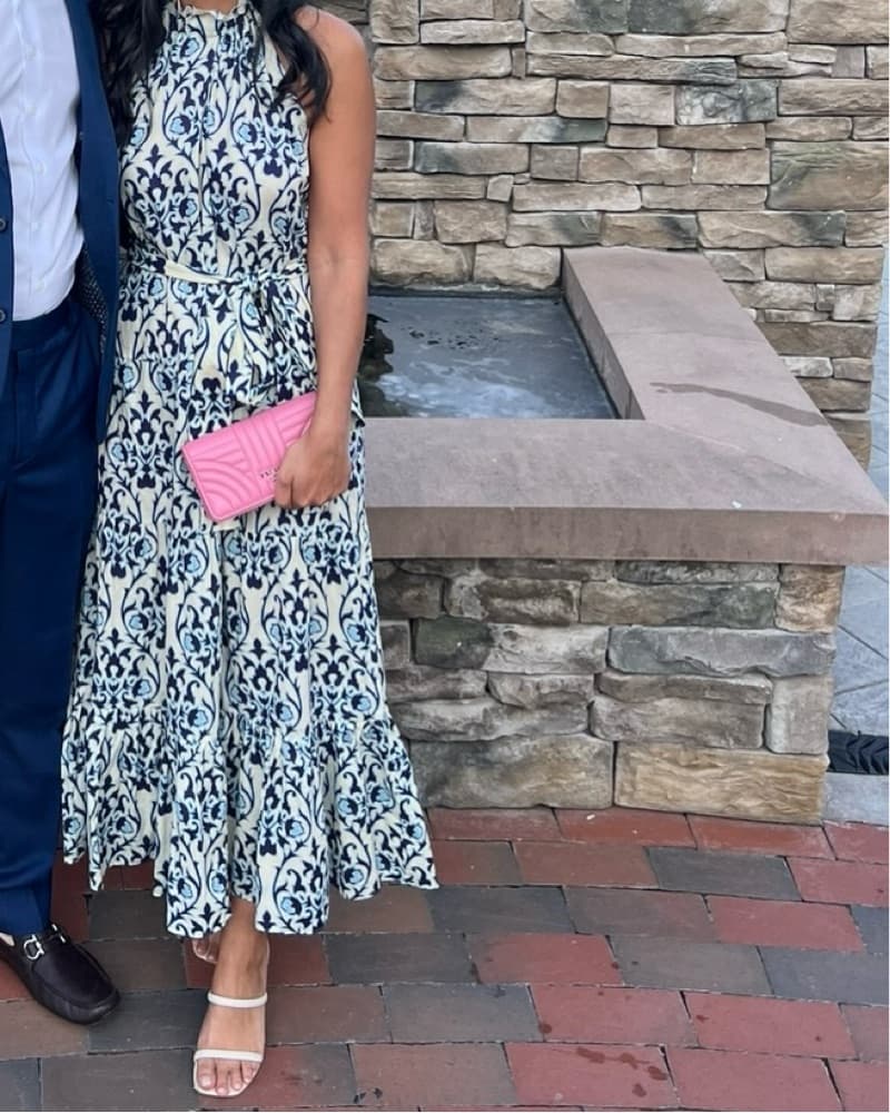 Printed Halter Dress XS - Image 2
