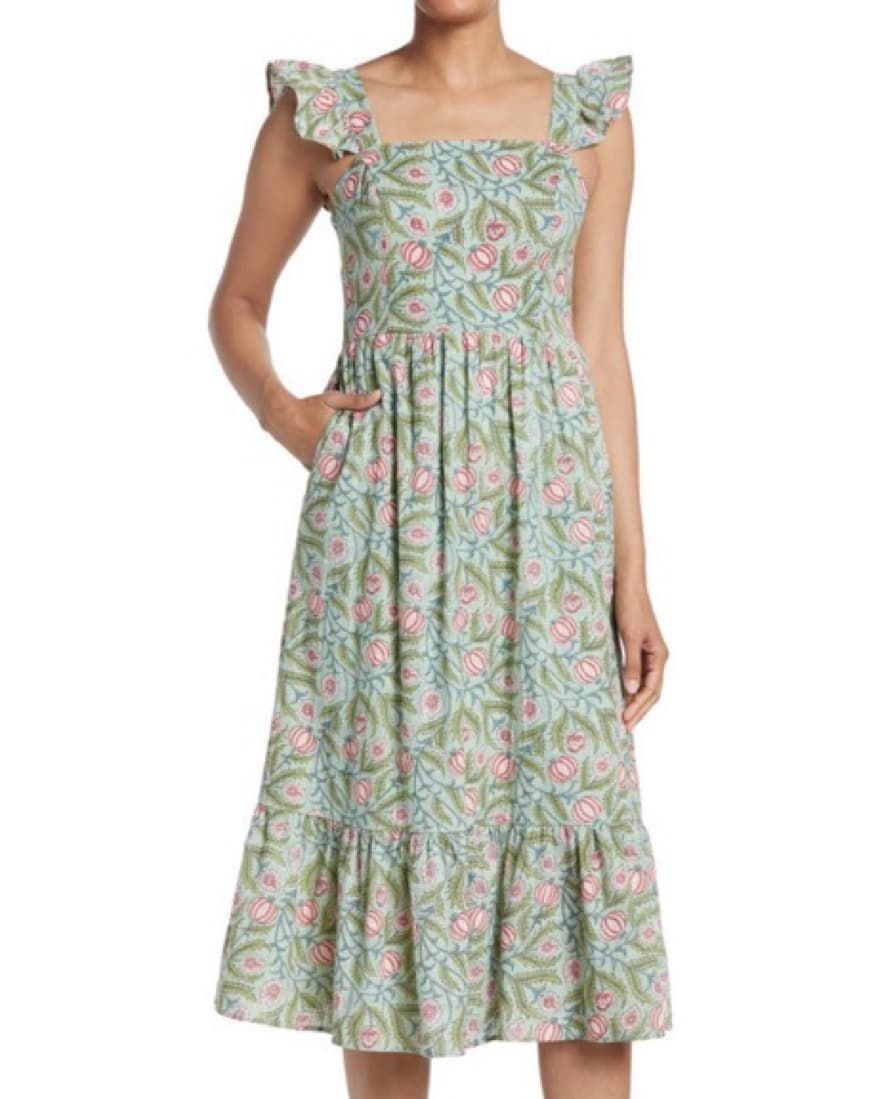 Floral Midi Dress By Maisie - Image 1