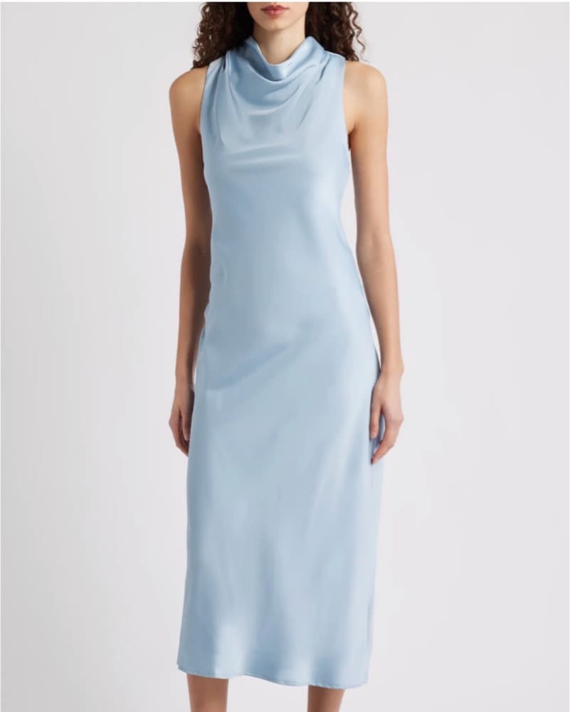 Sam Edelman Baby Blue Maxi Dress - Image 1